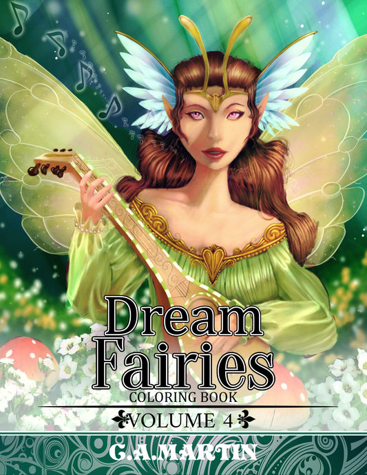 Dream Fairies Coloring Book VOL4