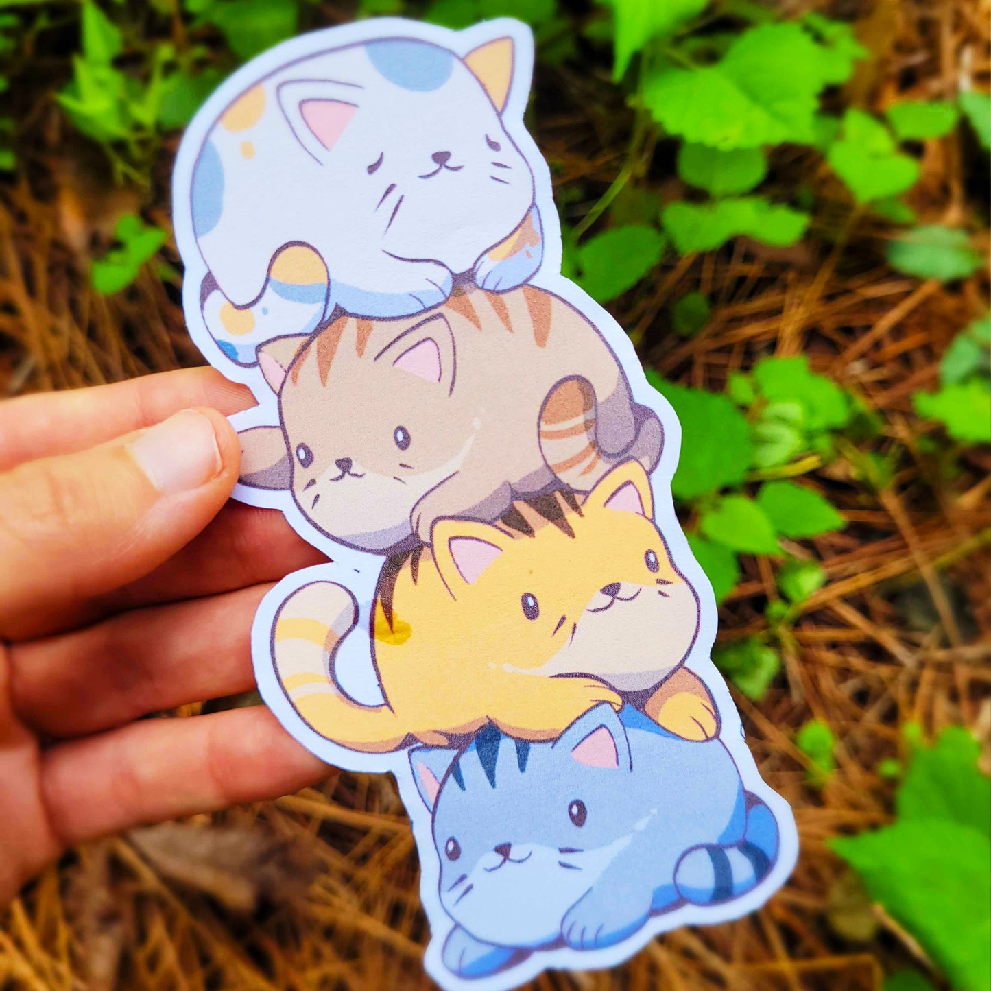 Chubby Cats Bookmark