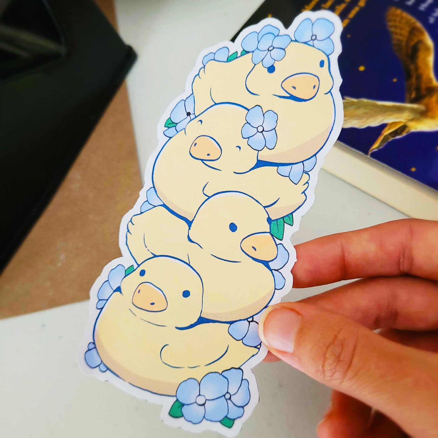 Chubby Duck Bookmark