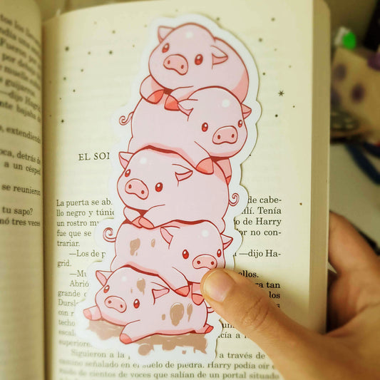 Chubby Pig Bookmark