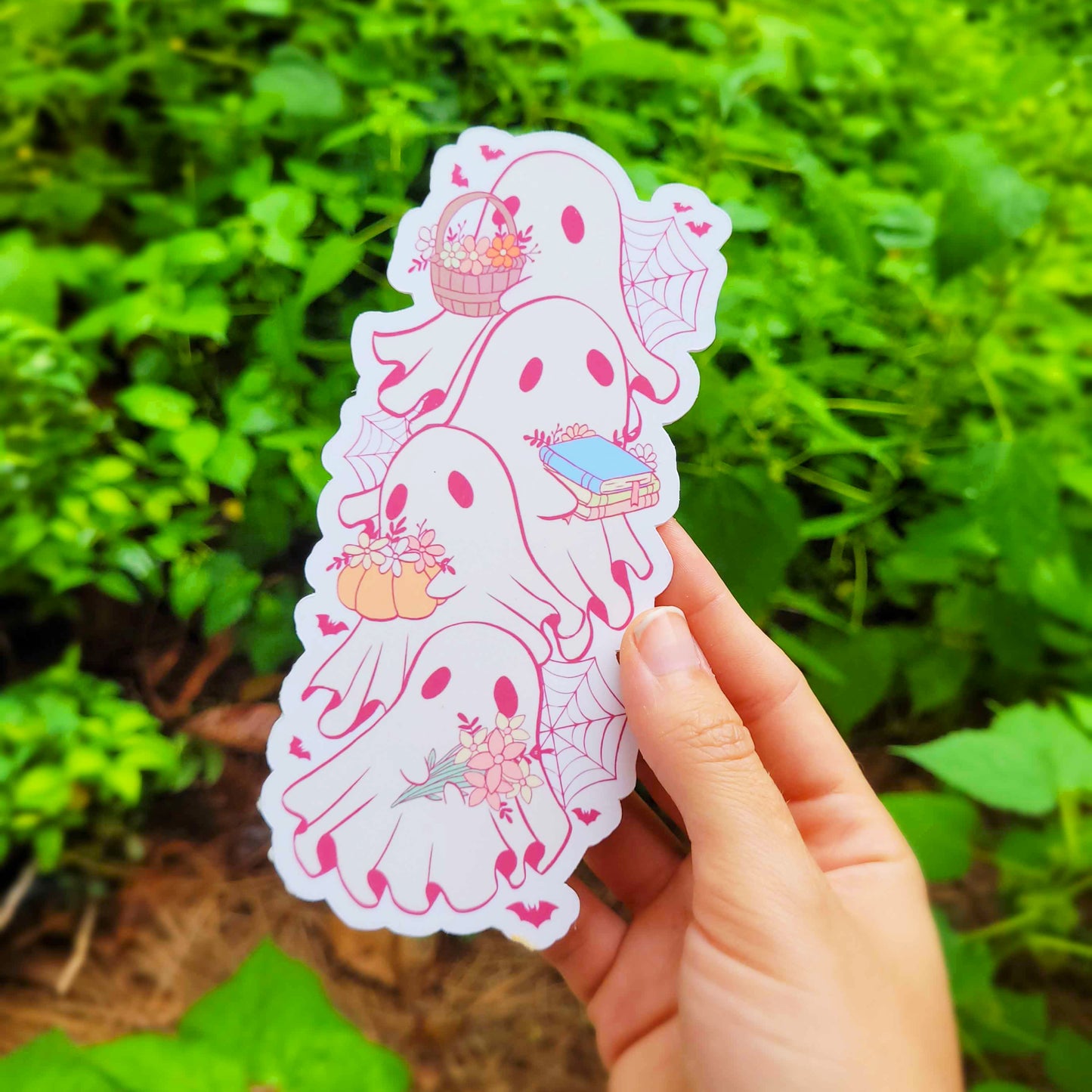 Halloween Pastel Ghost Bookmark