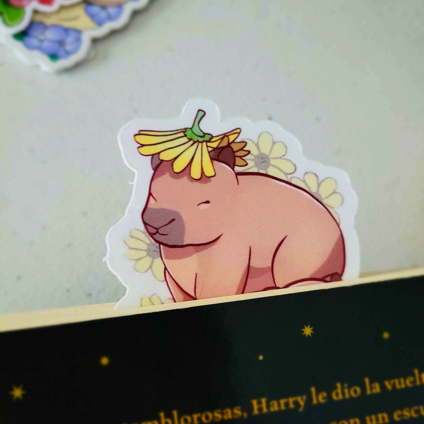 Chubby Capybara Bookmark