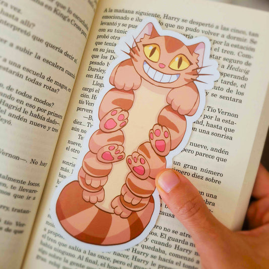 Chubby Cat Bus Bookmark