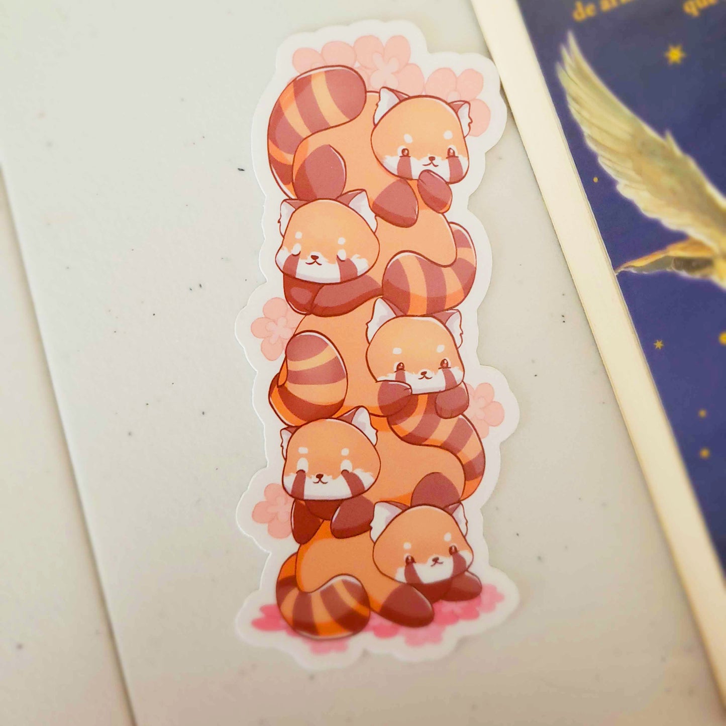 Chubby Red Panda Bookmark