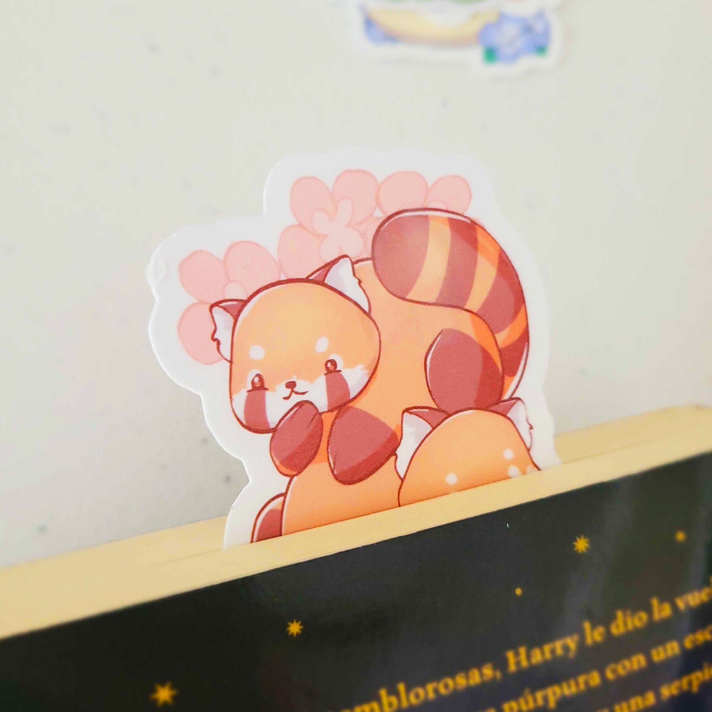 Chubby Red Panda Bookmark