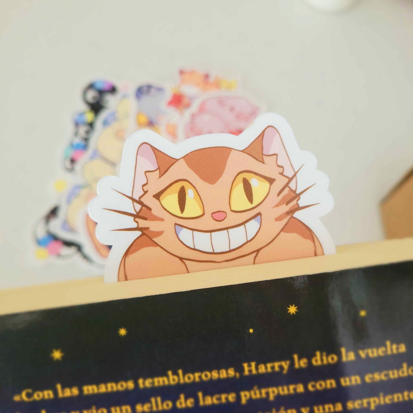 Chubby Cat Bus Bookmark