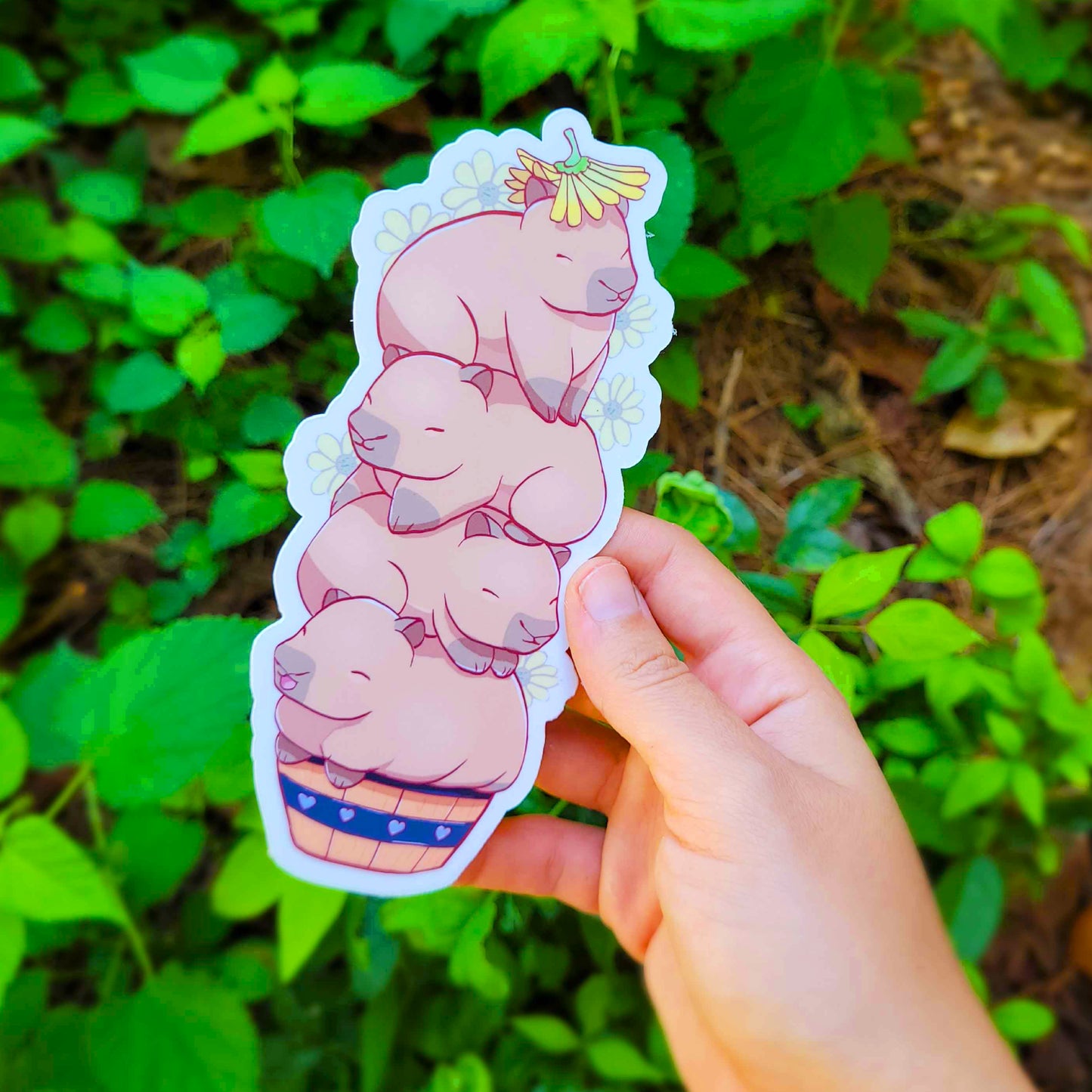 Chubby Capybara Bookmark