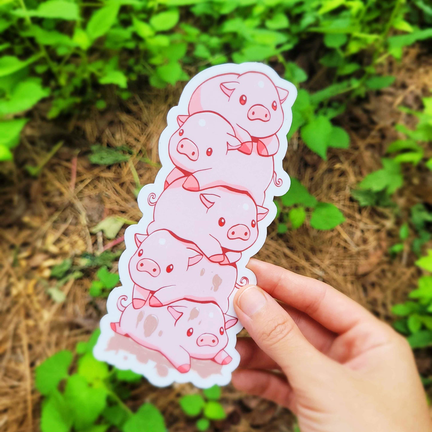 Chubby Pig Bookmark