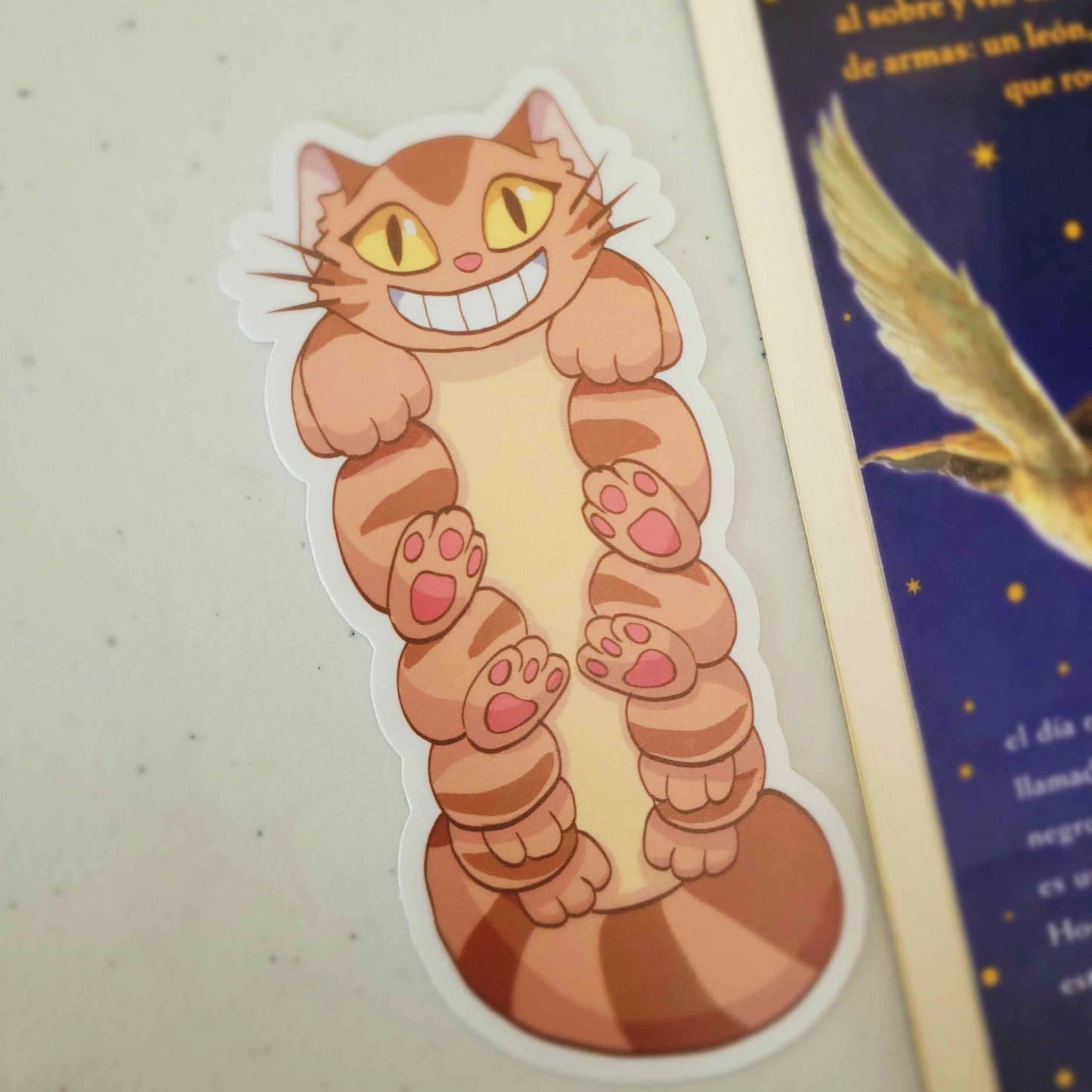 Chubby Cat Bus Bookmark