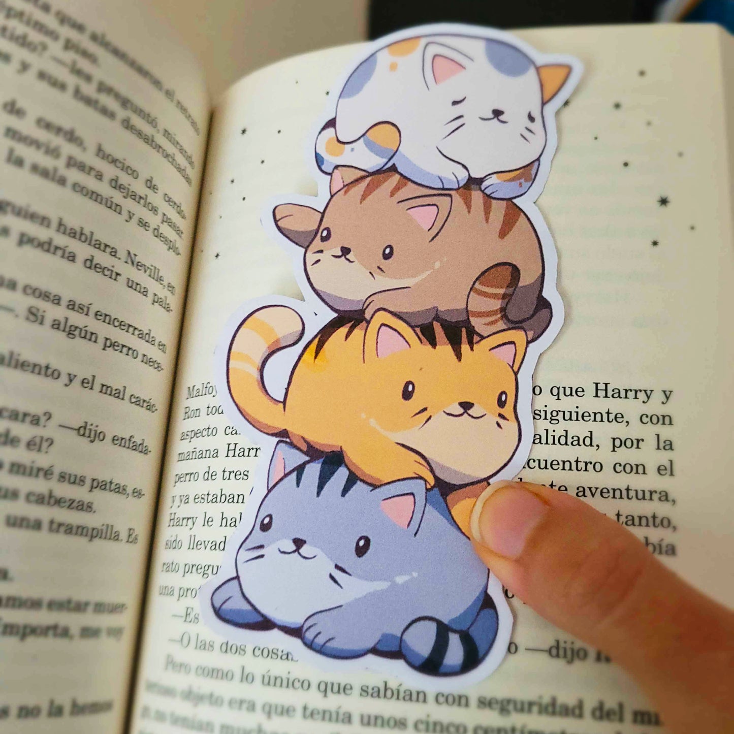 Chubby Cats Bookmark