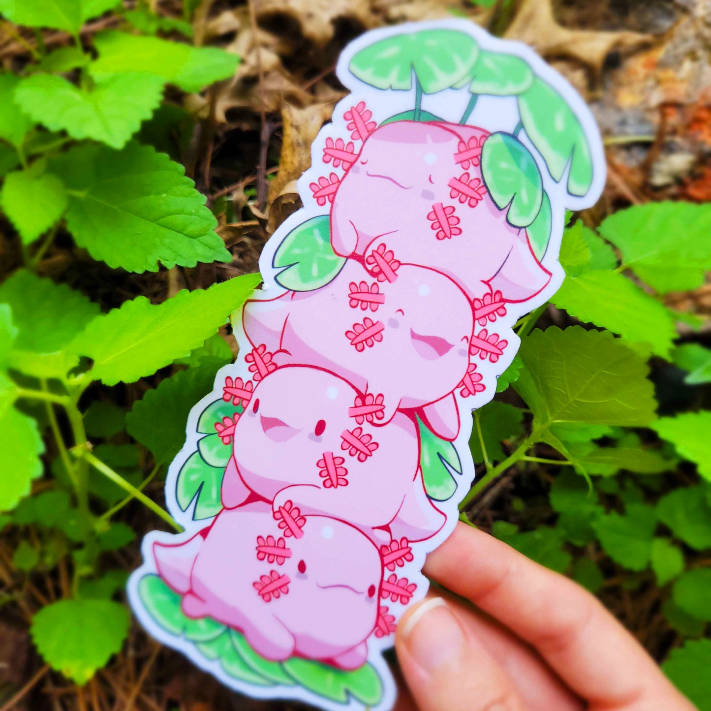 Chubby Axolotl Bookmark