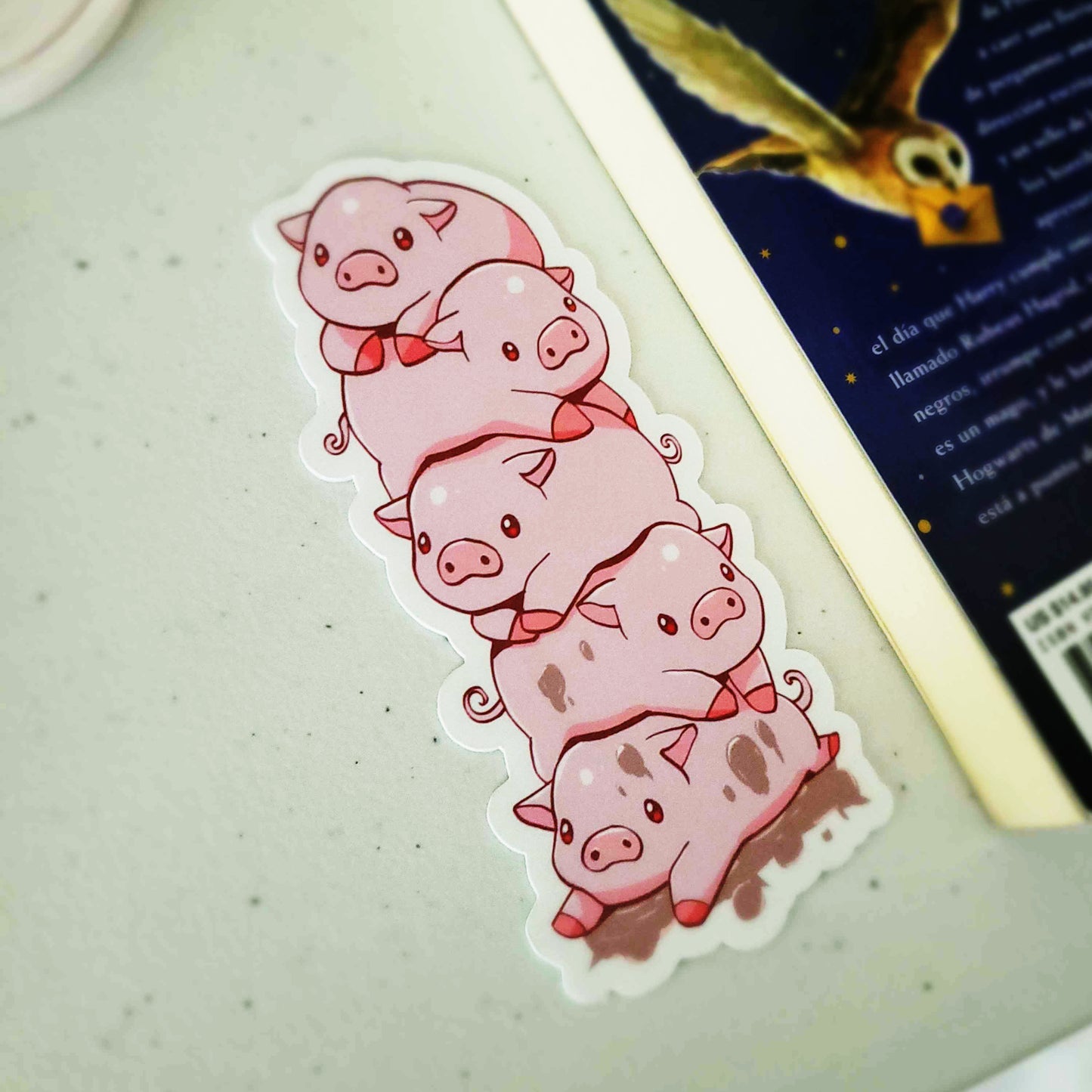 Chubby Pig Bookmark