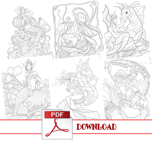PDF DIGITAL Dream Mermaids Vol.3#7-12