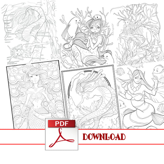 PDF DIGITAL Dream Mermaids Vol.3#19-24
