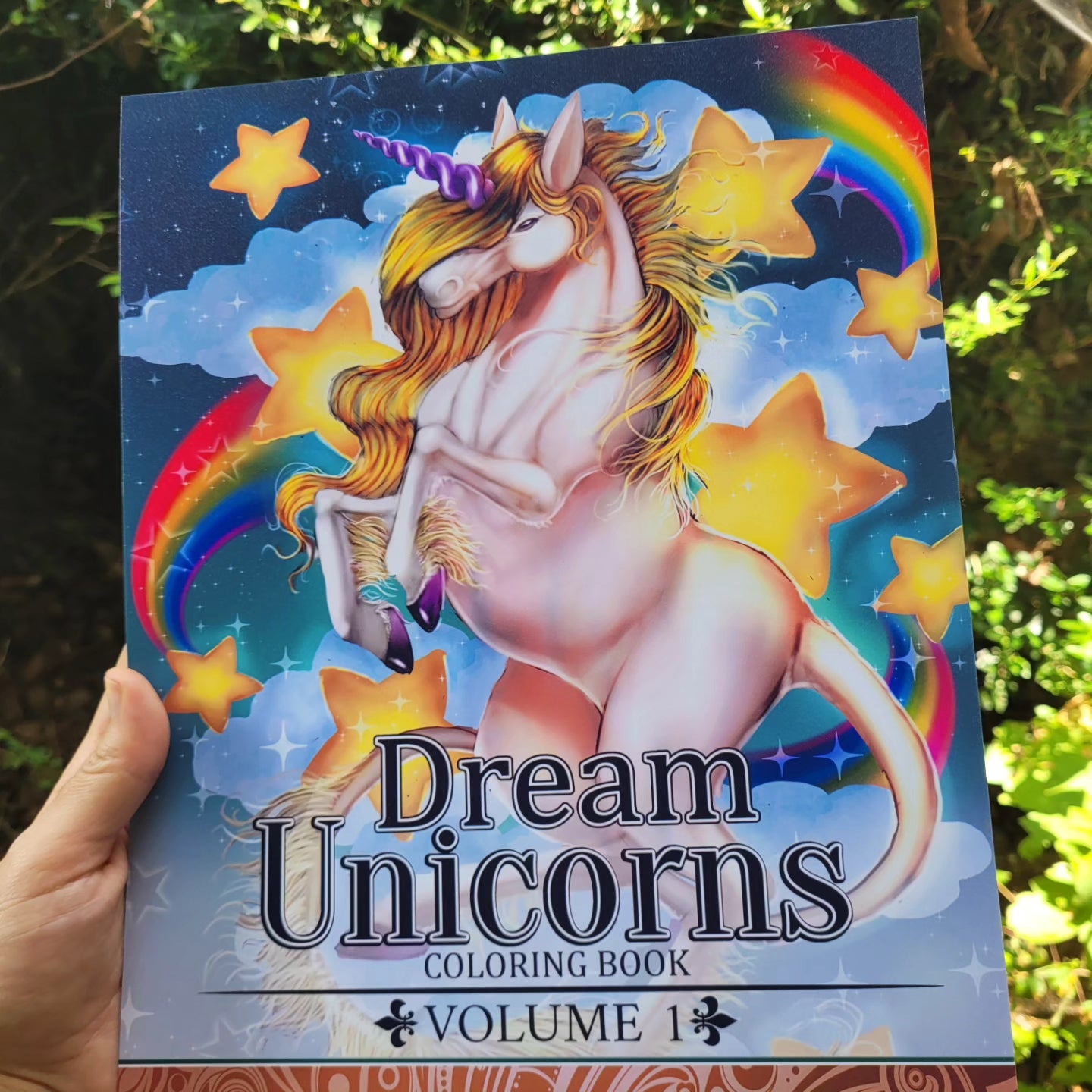 Libro para colorear de unicornios de ensueño VOL1